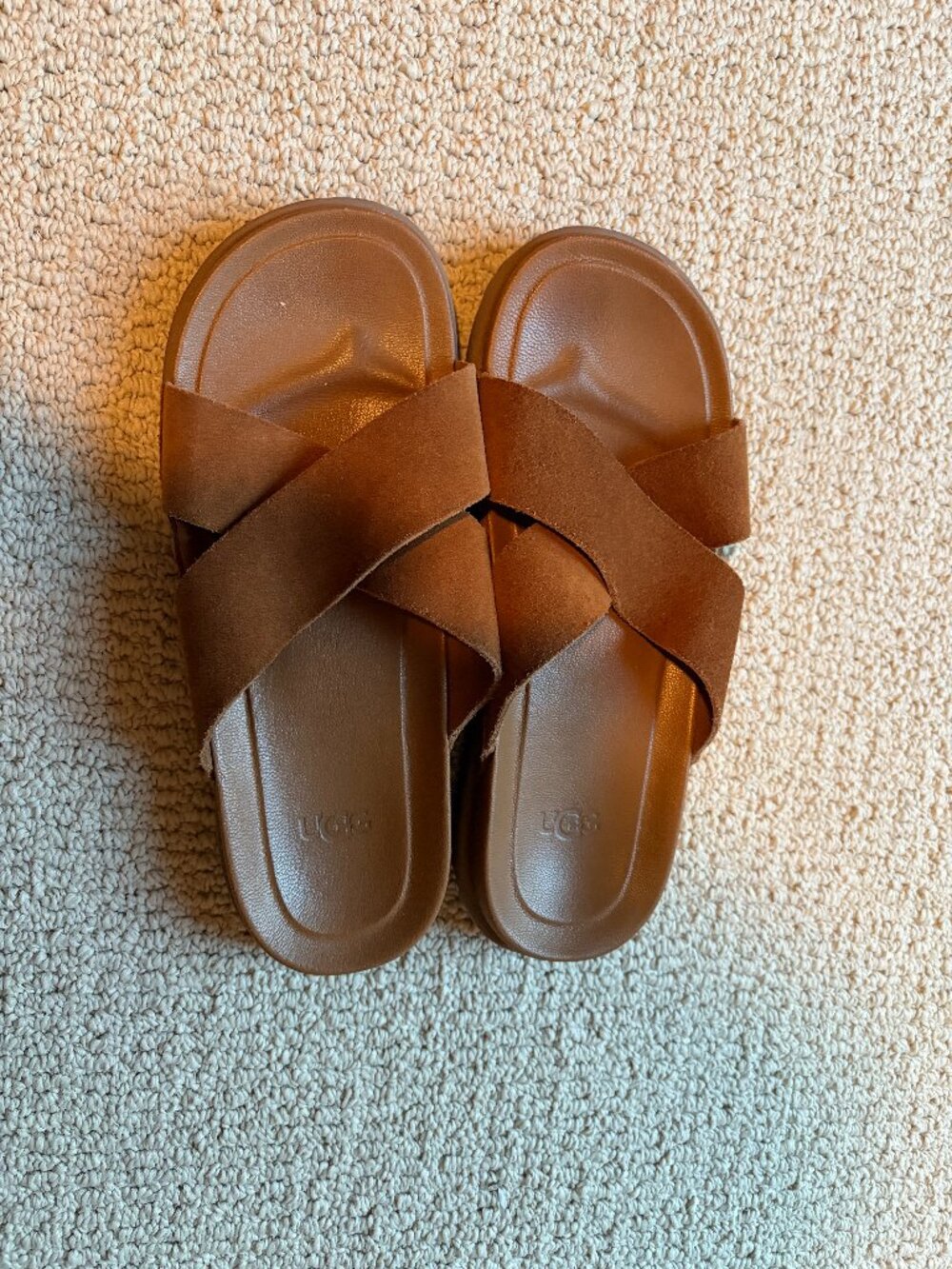 Men's UGG Sandals Size 8 Wainscott-Tried on not worn New